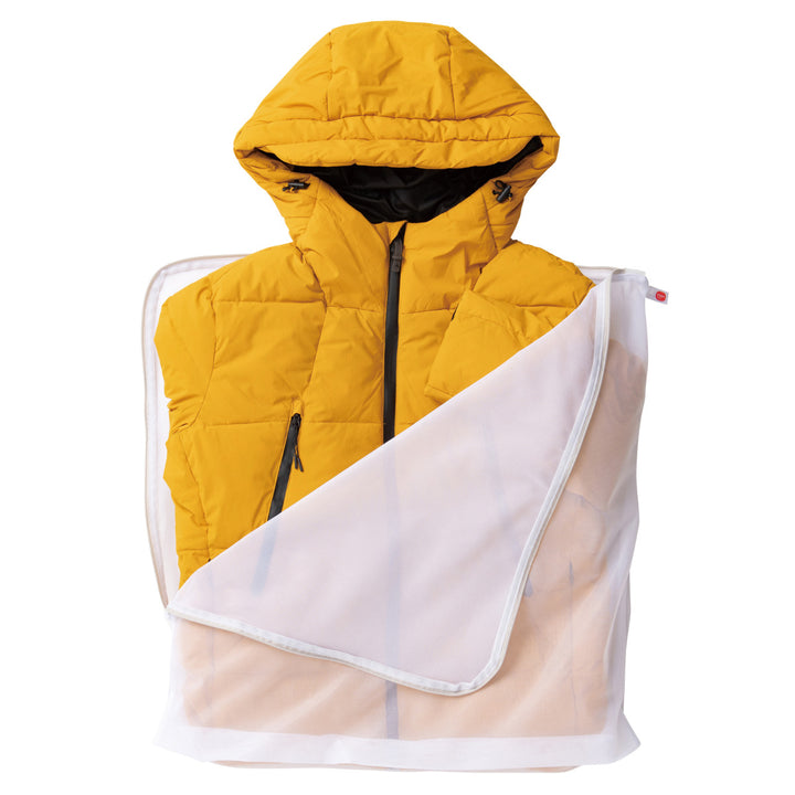 洗濯ネット冬物衣類対応上着ガバっと開く洗濯ネット