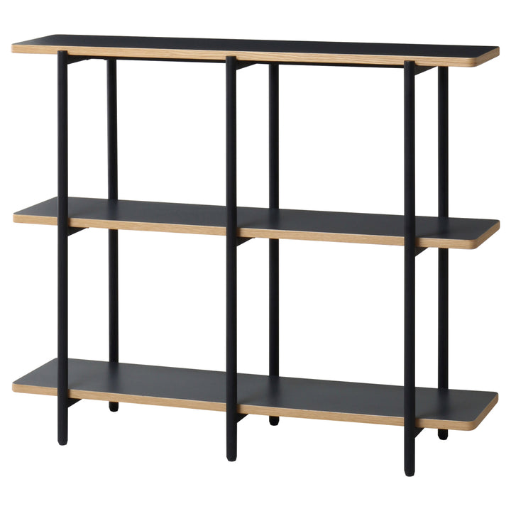 オープンラック幅100cm3段メラミン天板Studio