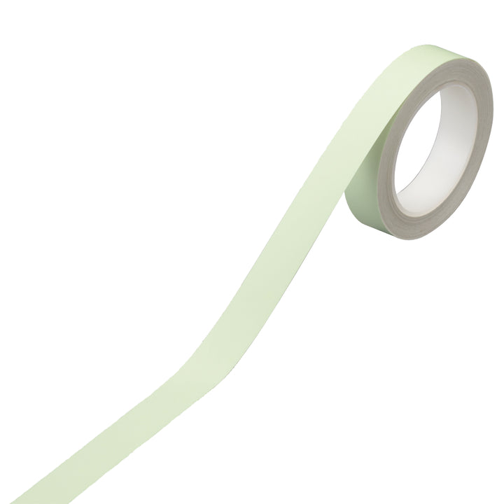 中輝度蓄光テープ 25mm幅×10m 青色蓄光タイプ