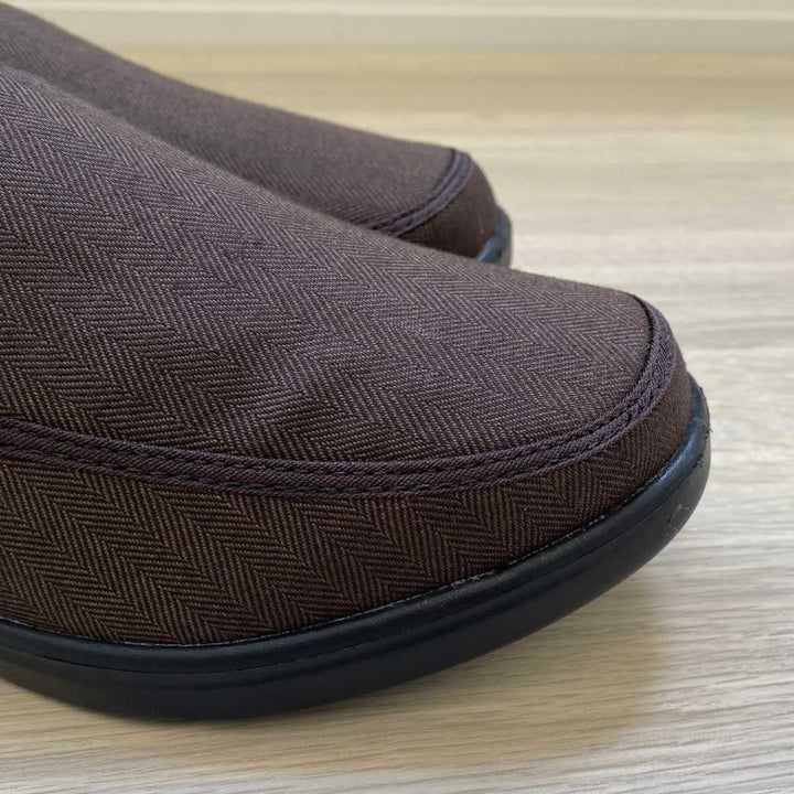 介護シューズ弾むソフトモカシンたんぽぽ日和両足紳士用LL～4L3E