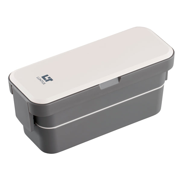 弁当箱2段800ml抗菌ランタス箸ランチバッグ付き