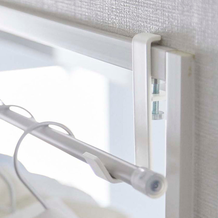 山崎実業tower室内物干しポールホルダータワー２個組