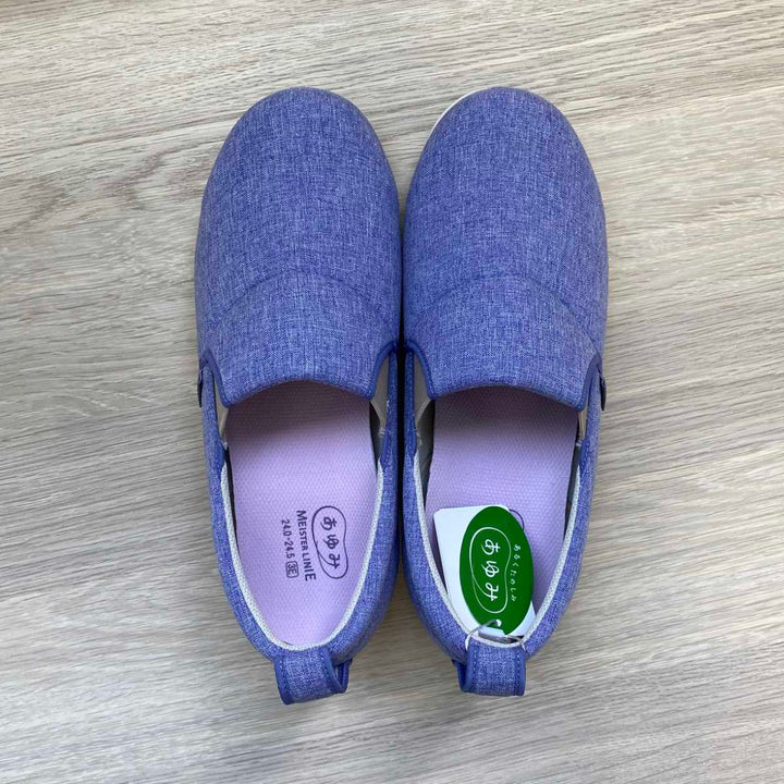 介護シューズあゆみゆったり簡単スリップオン両足3E3L～5L施設用