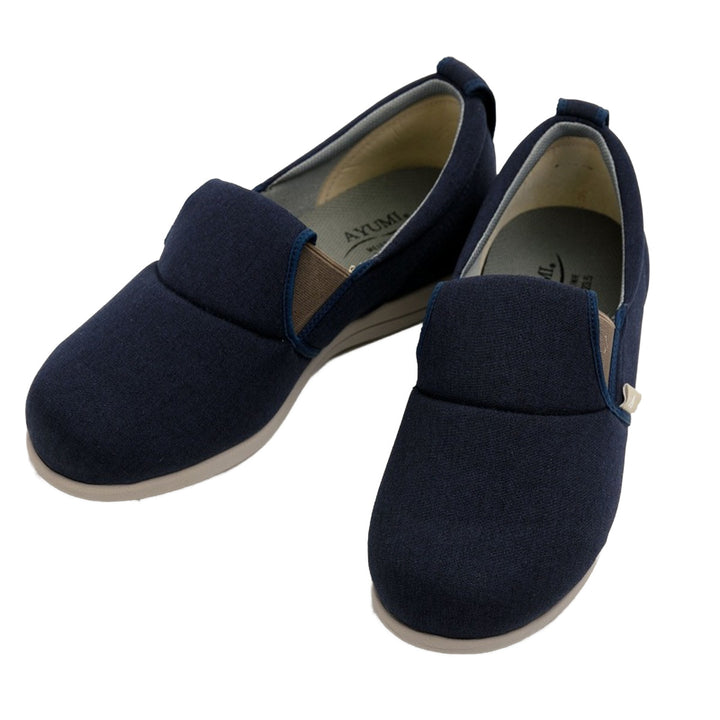 介護シューズあゆみゆったり簡単スリップオンS～5L両足5E施設用