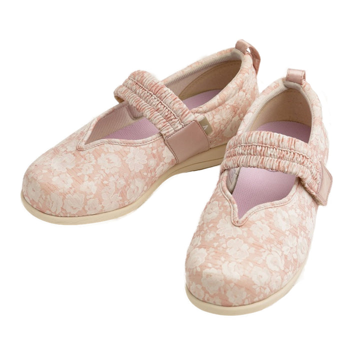 介護シューズあゆみマジックゴムバンド優両足3E3L施設用