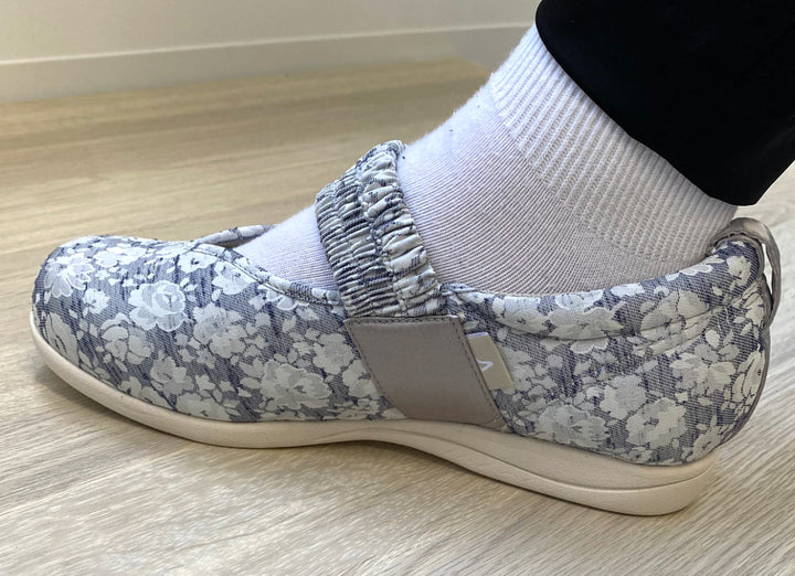 介護シューズあゆみマジックゴムバンド優両足3E3L施設用