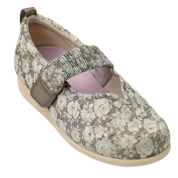 介護シューズあゆみマジックゴムバンド優右足3ES～3L施設用