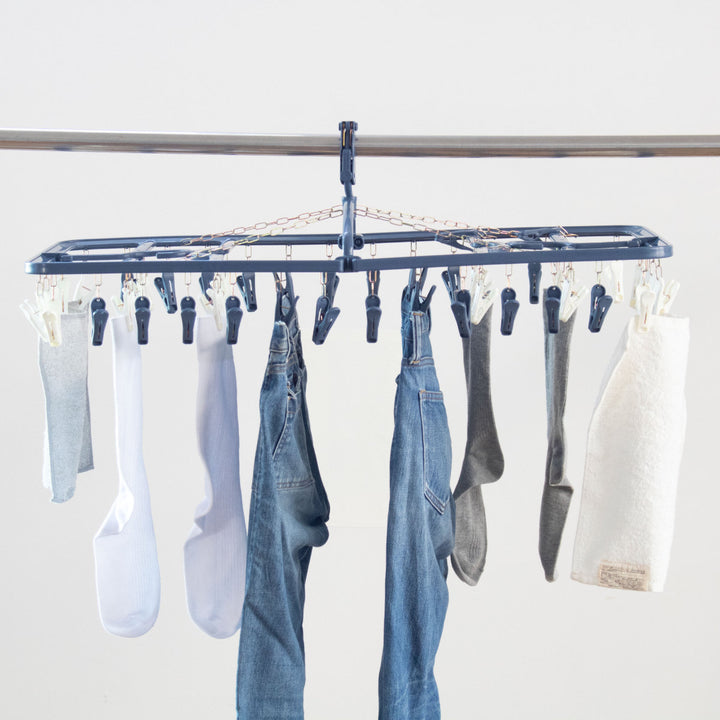 洗濯ハンガー角ハンガー52ピンチ干し分けneo