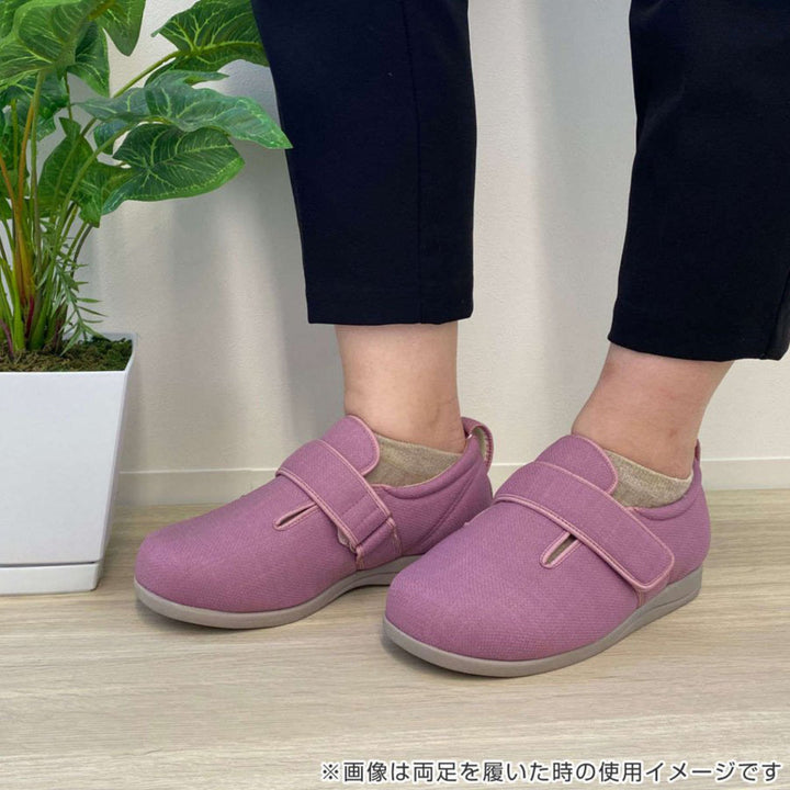 介護シューズあゆみダブルマジック3左足5ES～LL施設用