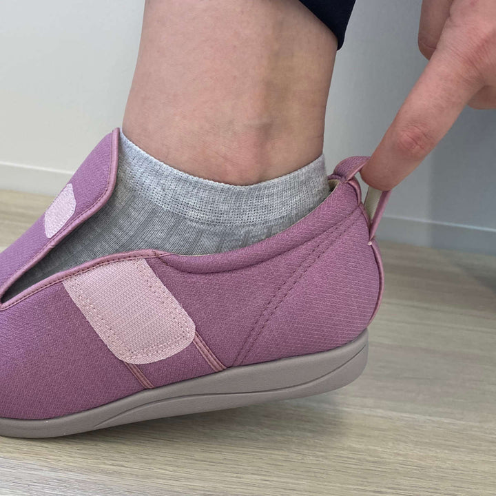 介護シューズあゆみダブルマジック3左足9E3L～6L施設用