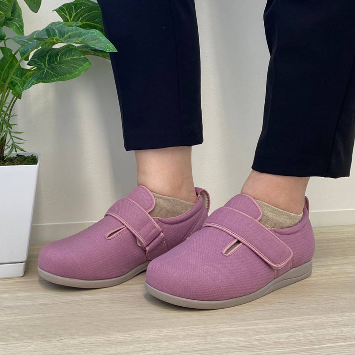 介護シューズあゆみダブルマジック3両足7ES～LL施設用