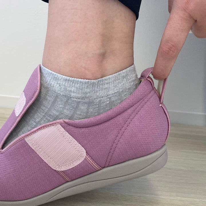 介護シューズあゆみダブルマジック3両足7ES～LL施設用