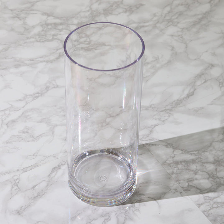 花瓶割れないガラスPVシリンダー直径10×高さ30cm