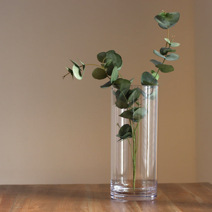 花瓶割れないガラスPVシリンダー直径10×高さ30cm