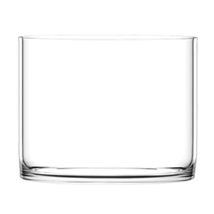 花瓶割れないガラスPVシリンダー直径12×高さ10cm