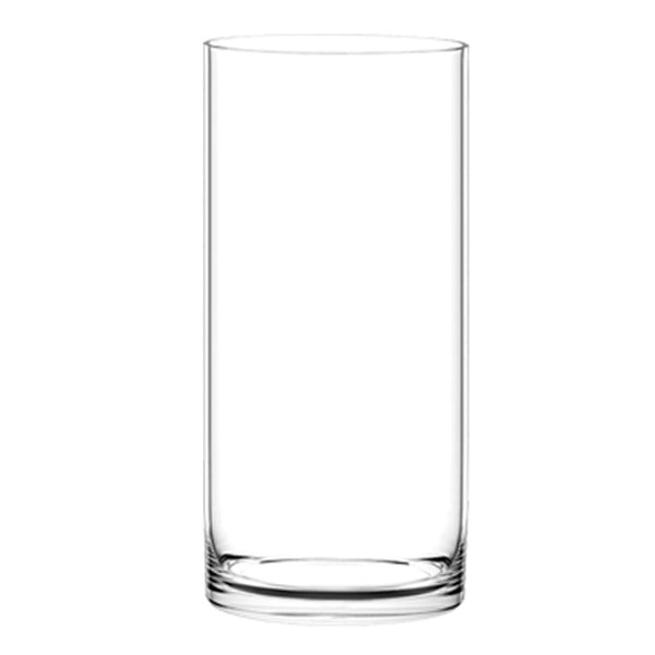 花瓶割れないガラスPVシリンダー直径12×高さ25cm