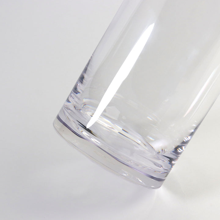 花瓶割れないガラスPVシリンダー直径12×高さ40cm