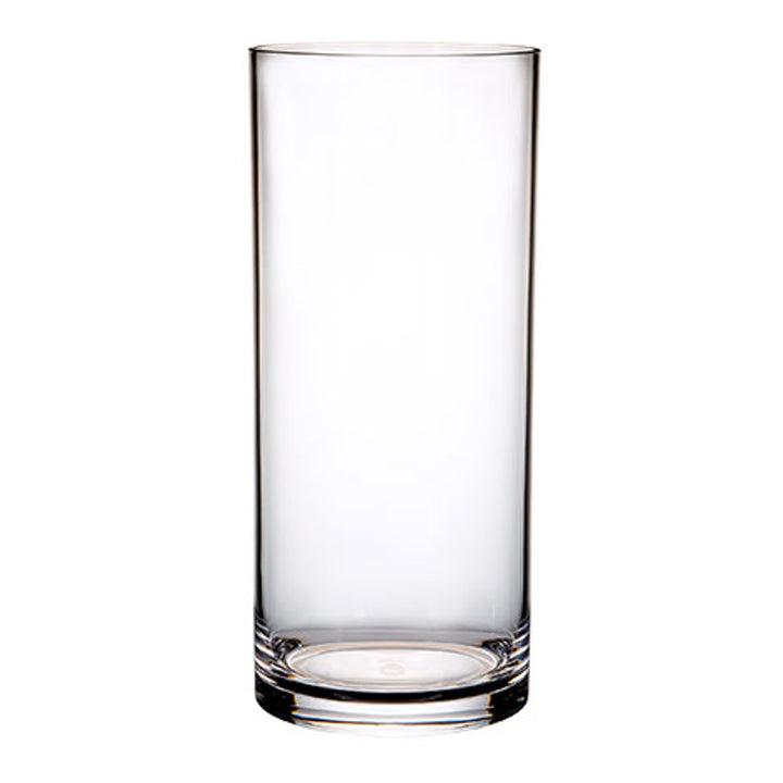 花瓶割れないガラスPVシリンダー直径17.5×高さ40cm