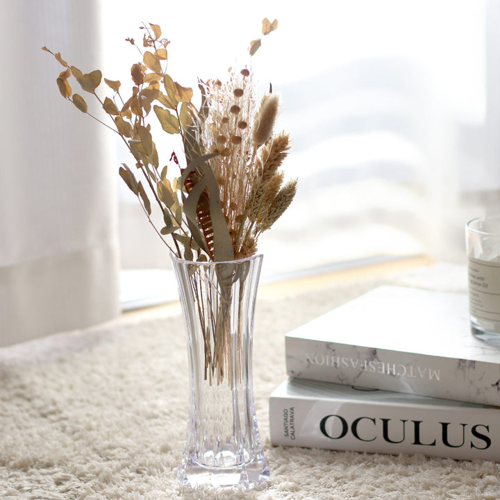 花瓶割れないガラスPVスリムオクタゴン