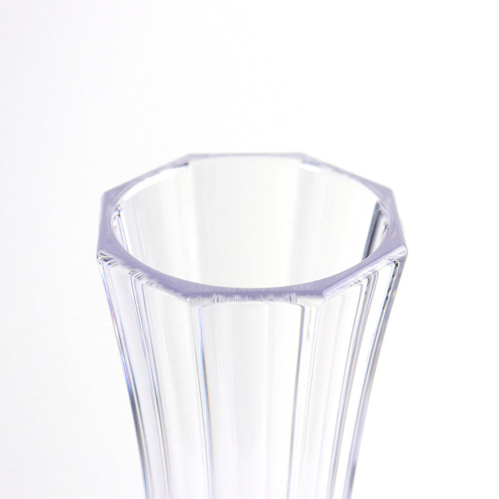 花瓶割れないガラスPVスリムオクタゴン