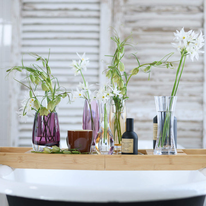 花瓶割れないガラスPVスリムオクタゴン