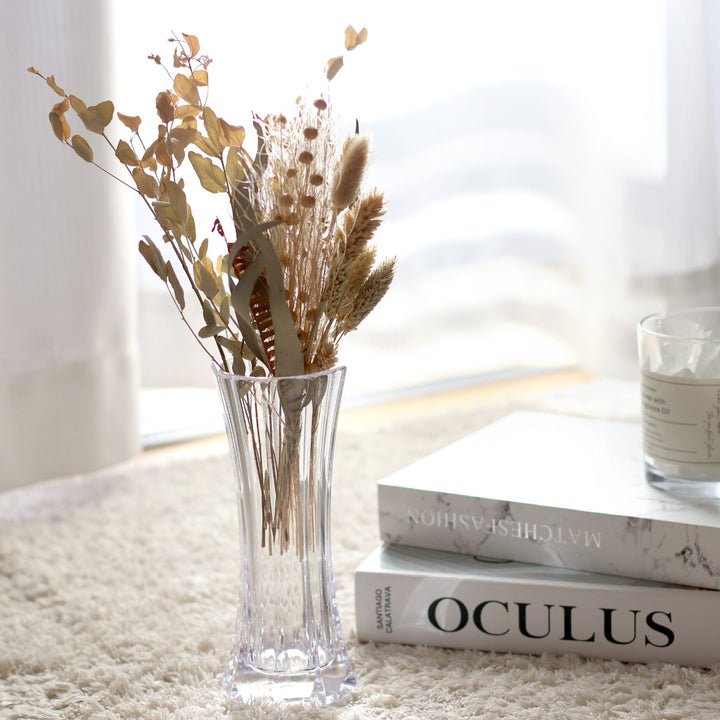 花瓶割れないガラスPVスリムオクタゴン