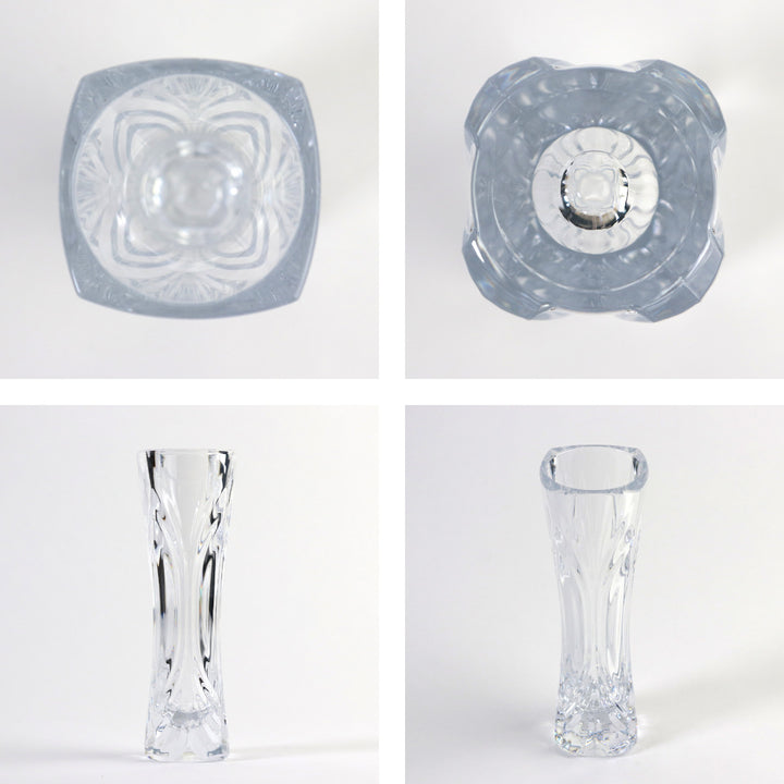 花瓶割れないガラスPVスリムベースデコ