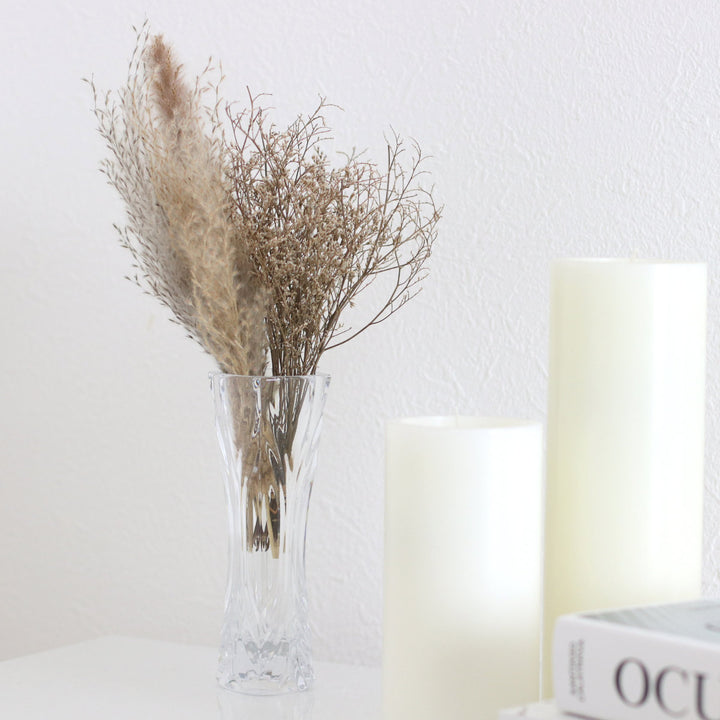 花瓶割れないガラスPVスリムベースデコ