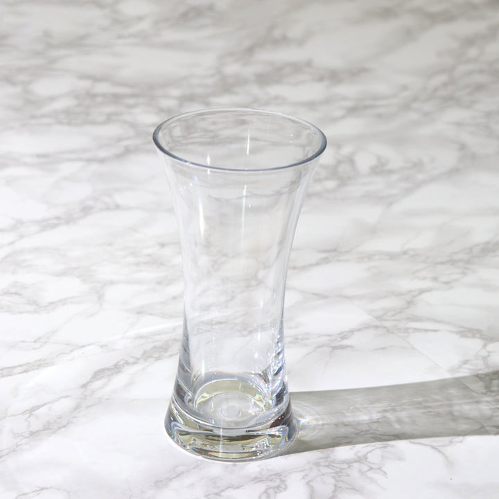 花瓶割れないガラスPVフラワベース高さ24cm