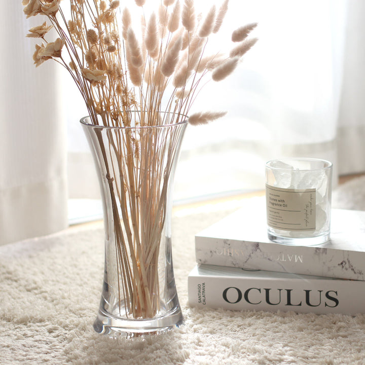 花瓶割れないガラスPVフラワベース高さ24cm