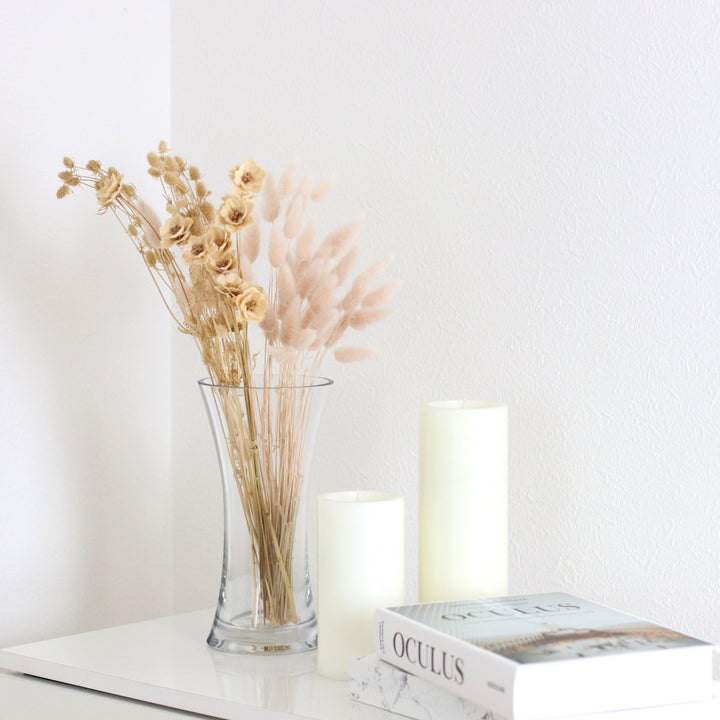 花瓶割れないガラスPVフラワベース高さ24cm