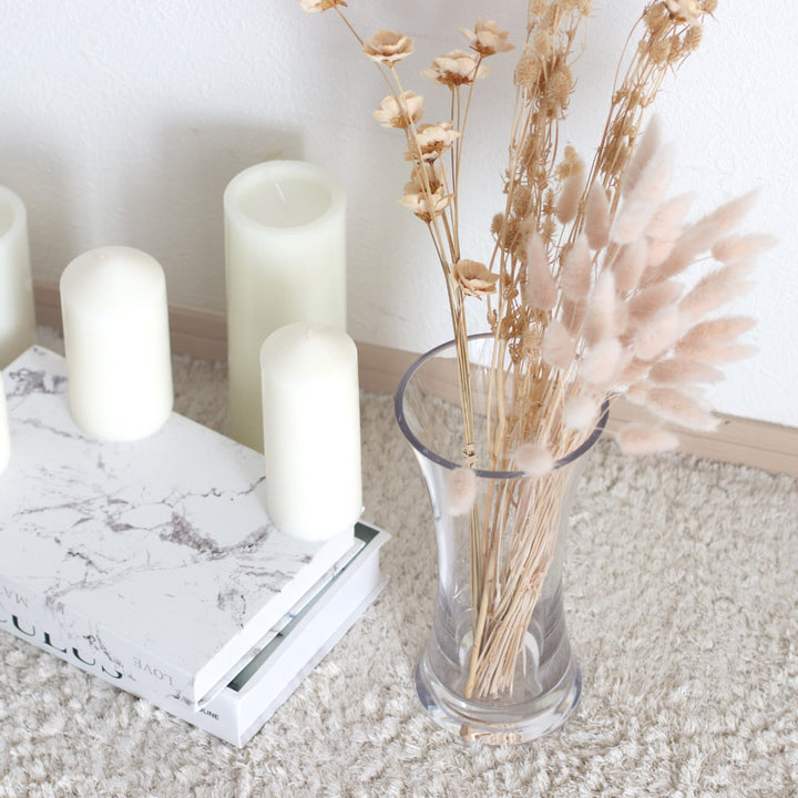 花瓶割れないガラスPVフラワベース高さ24cm