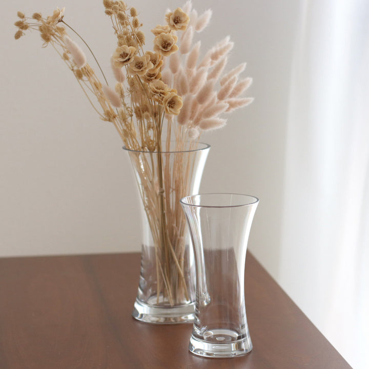 花瓶割れないガラスPVフラワベース高さ24cm