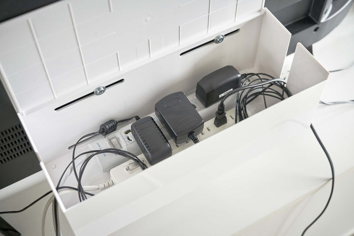 山崎実業smartテレビ裏ケーブルボックススマート