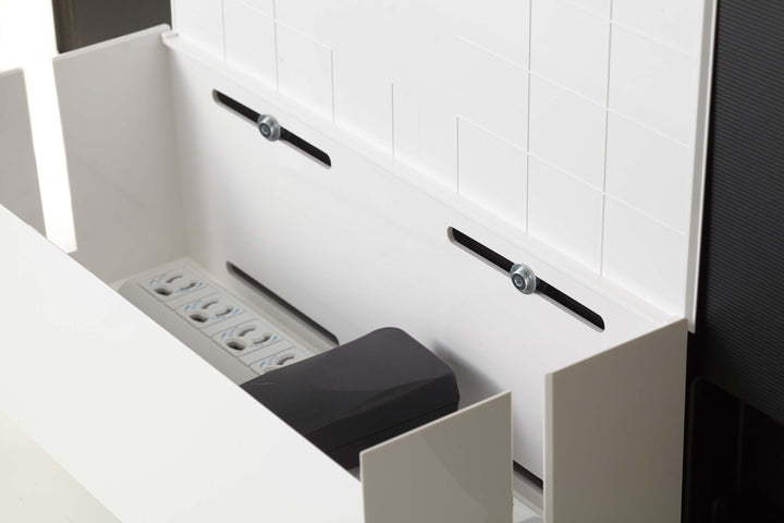 山崎実業smartテレビ裏ケーブルボックススマート