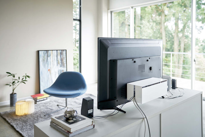 山崎実業smartテレビ裏ケーブルボックススマート