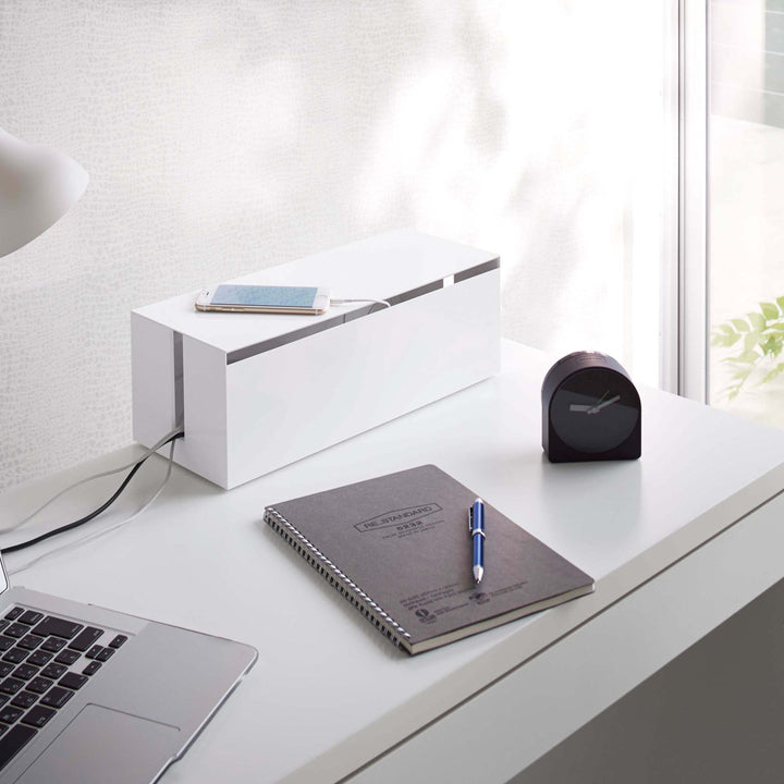 山崎実業smartテレビ裏ケーブルボックススマート