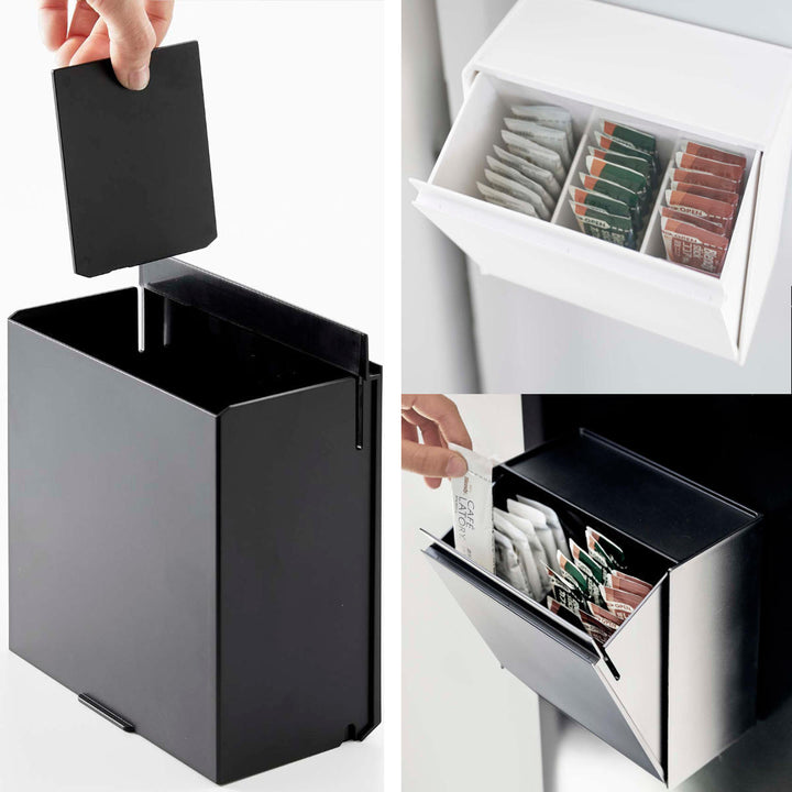 山崎実業towerマグネットインスタントスティックホルダータワー