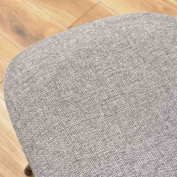 チェア座面高45cmスチール脚ファブリック