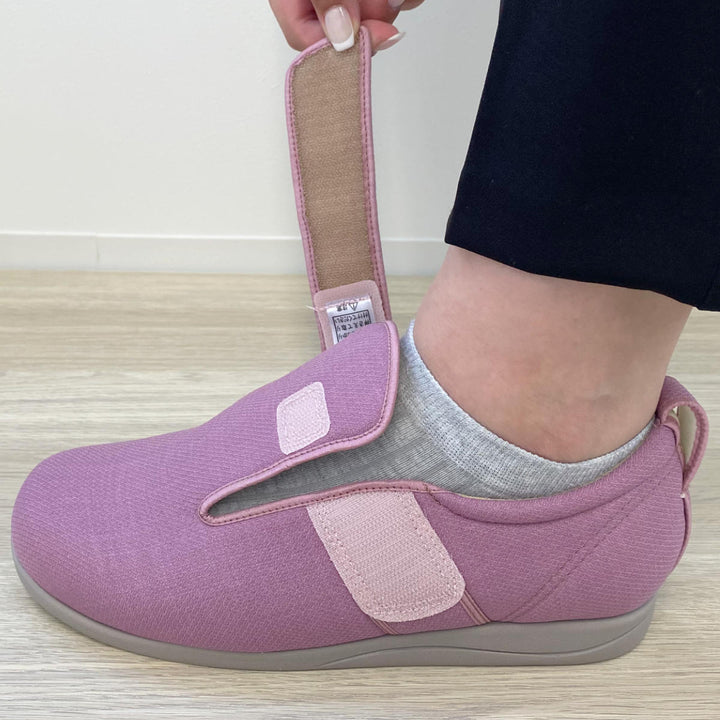 介護シューズあゆみダブルマジック3両足5ES～LL施設用