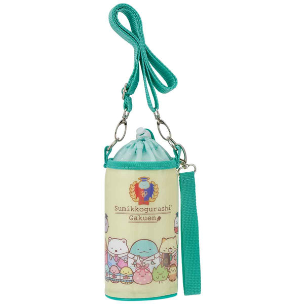 ボトルカバーペットボトル500ml対応エナメルすみっコぐらし学園
