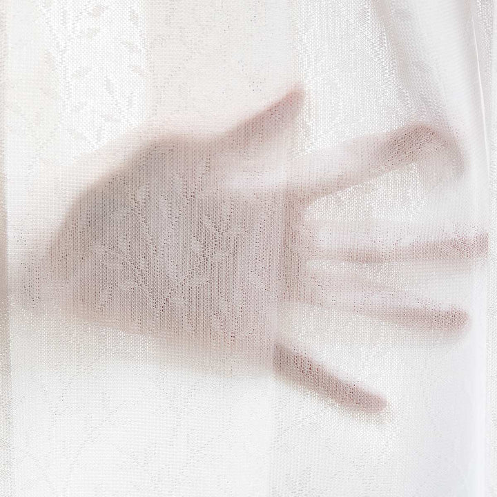 レースカーテンライリー1枚既製幅150×高さ133～208cmリーフ