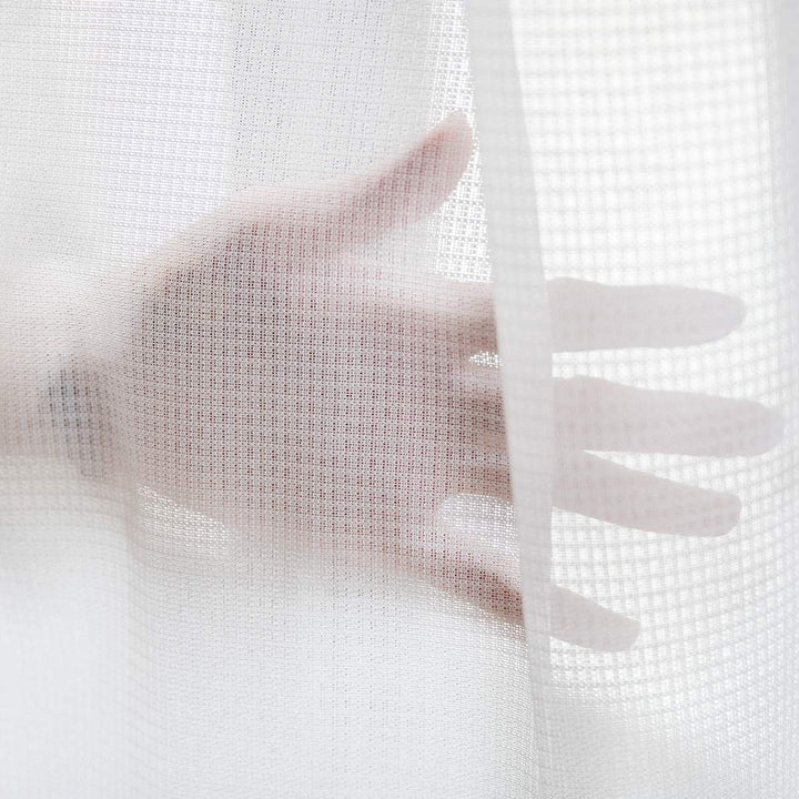 レースカーテンラージュ1枚既製幅150×高さ133～208cmホワイト