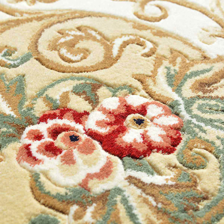 玄関マット室内用70×120cmメダリオン