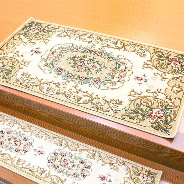 玄関マット室内用70×120cmメダリオン