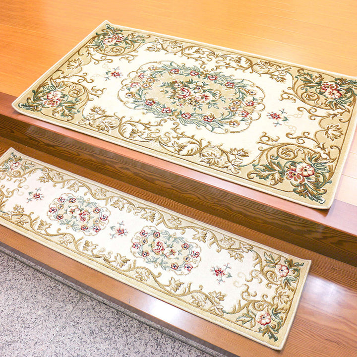 玄関マット室内用70×120cmメダリオン