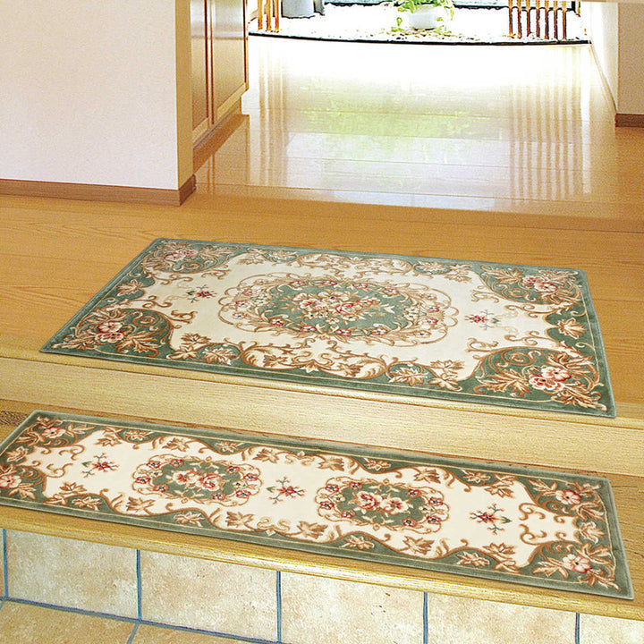 玄関マット室内用70×120cmメダリオン