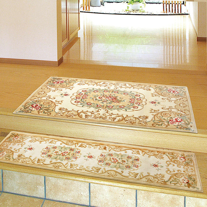 玄関マット室内用90×150cmメダリオン