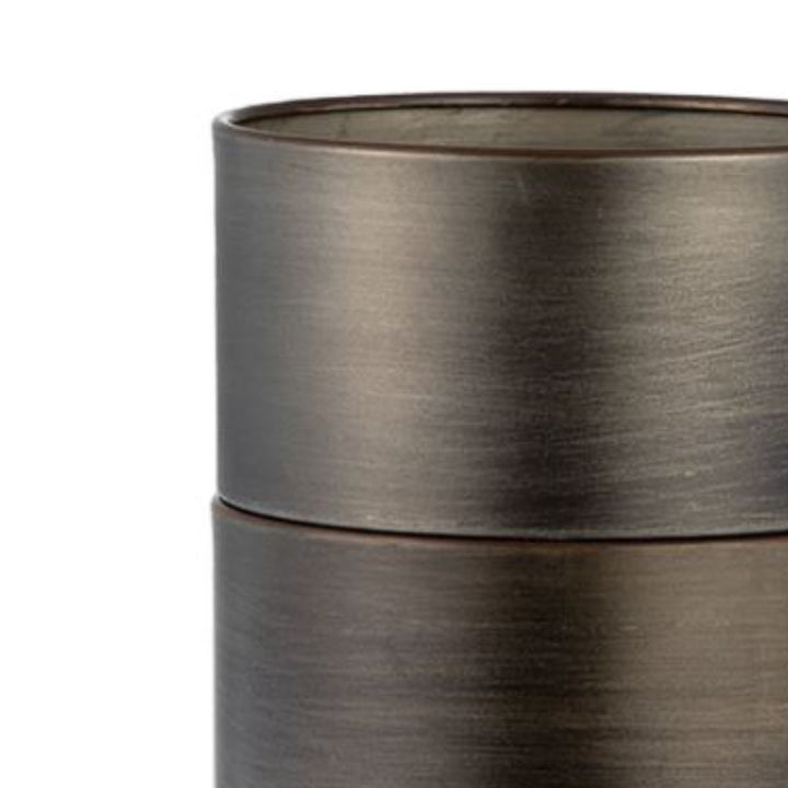 花瓶MC浅型円柱直径14×高さ8cm