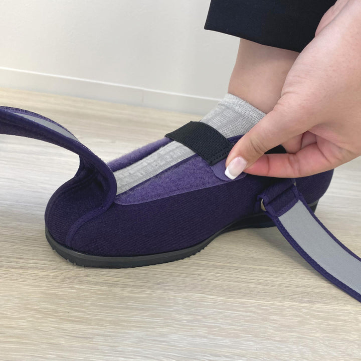 介護シューズあゆみケアフル3両足3E3L～5L外出用